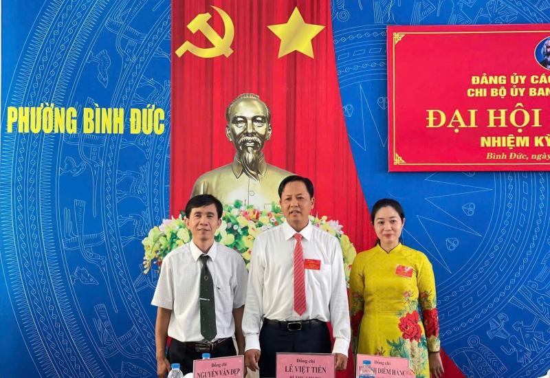CHI BỘ ỦY BAN MẶT TRẬN TỔ QUỐC VIỆT NAM PHƯỜNG BÌNH ĐỨC TỔ CHỨC THÀNH CÔNG ĐẠI HỘI NHIỆM KỲ 2025–2030
