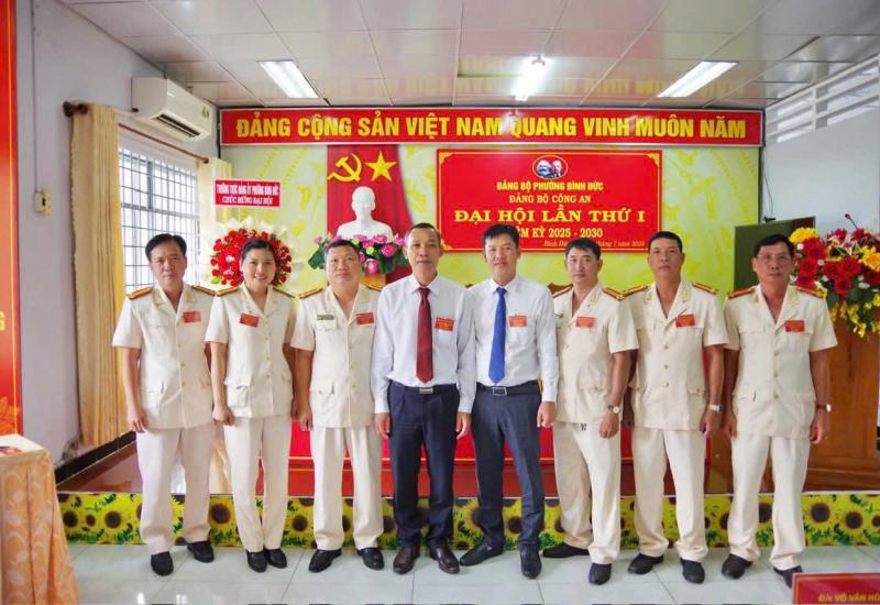 ĐẠI HỘI ĐẢNG BỘ CÔNG AN PHƯỜNG BÌNH ĐỨC, NHIỆM KỲ 2025 – 2030